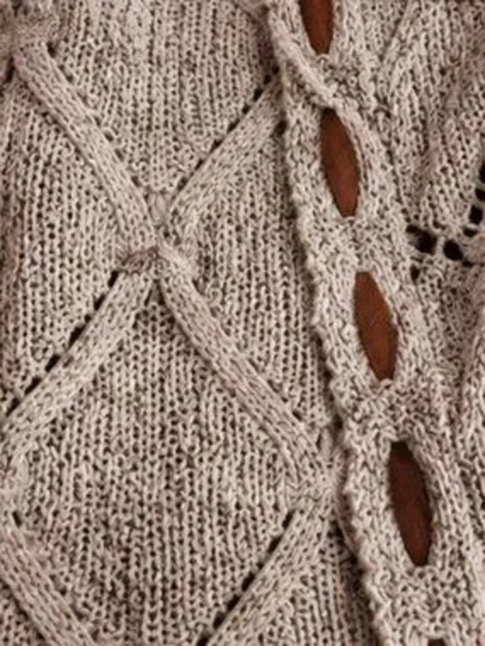 Khaki Casual Women's Plus Size Hooded Cardigan With Elbow Patches
